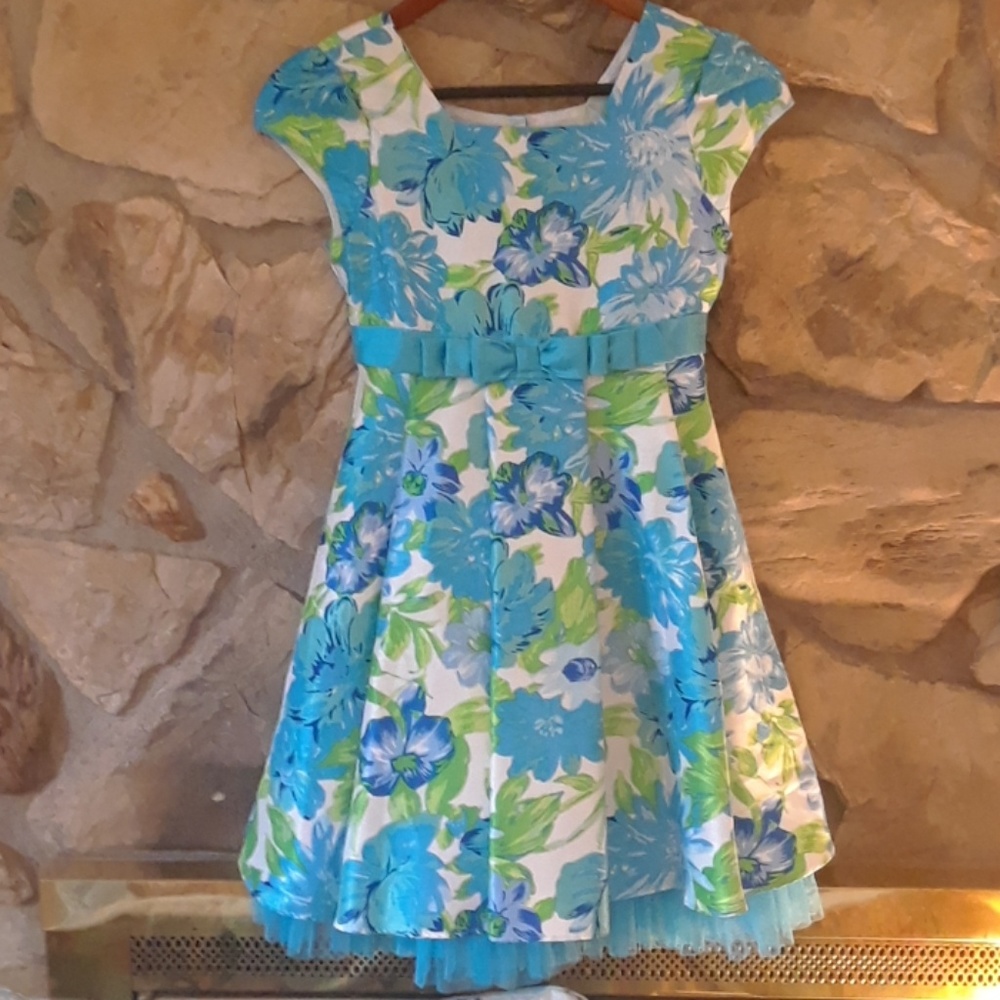 Floral Spring Dress for Girls